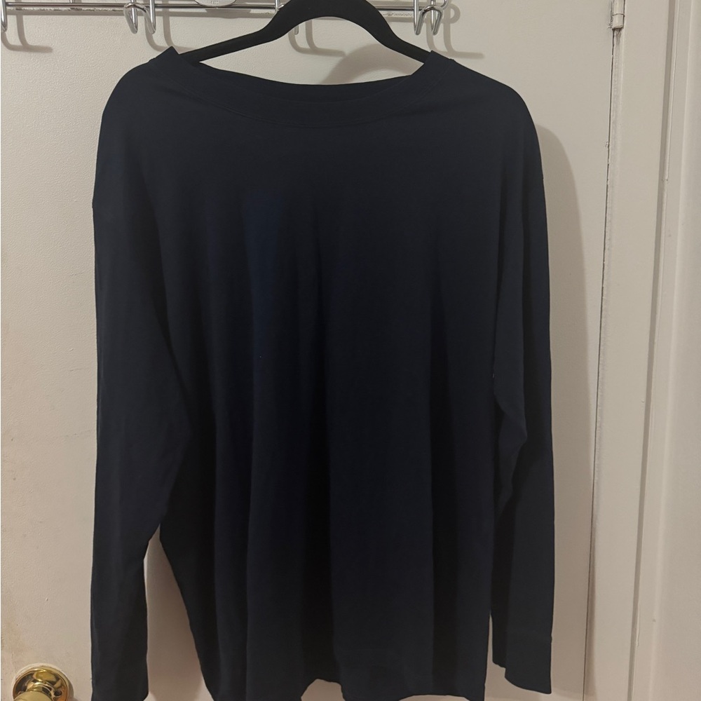 Navy Top Lululemon All yours